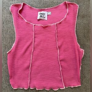 Princess Polly Pink Crop Top